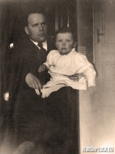 Aniela Stella Klara Szenwic z ojcem Feliksem (fotografia ze zbiorów prywatnych Danego Yazbecka)